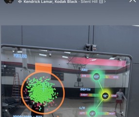 开云APP-这么夸张？！利拉德晒投篮训练数据：1090投1000中！命中率92%！